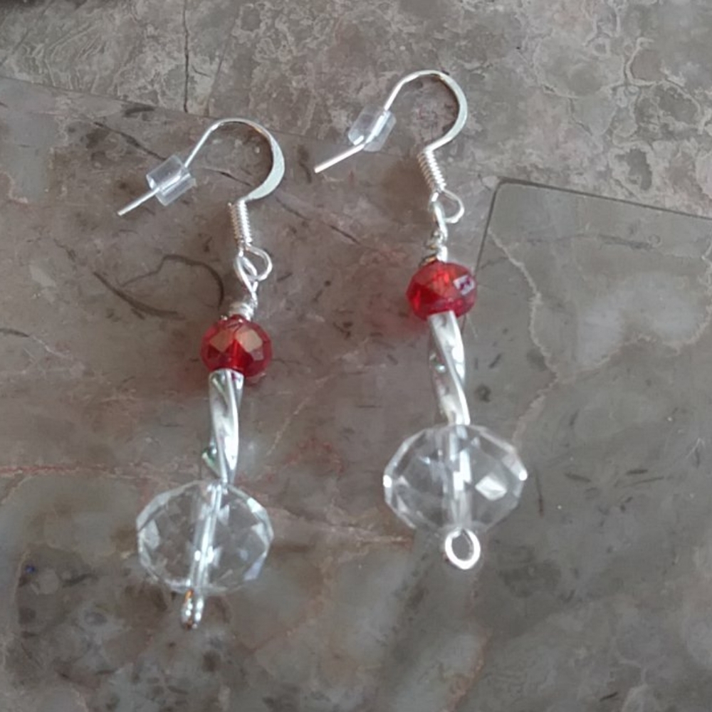 NWOT Handmade Beaded Earrings..3 Pairs For 16.00..must Buy 3 Pairs